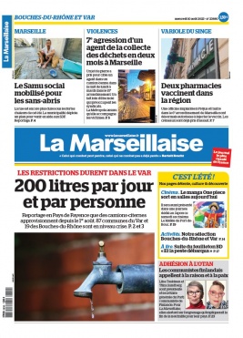 La Marseillaise N°23680 du 10 août 2022 à télécharger sur iPad