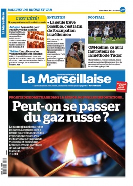 La Marseillaise N°23679 du 09 août 2022 à télécharger sur iPad