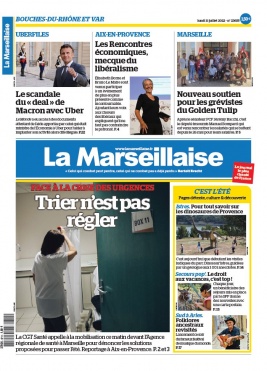 La Marseillaise N°23655 du 11 juillet 2022 à télécharger sur iPad
