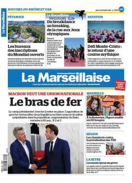 La Marseillaise N°23639 du 22 juin 2022 à télécharger sur iPad