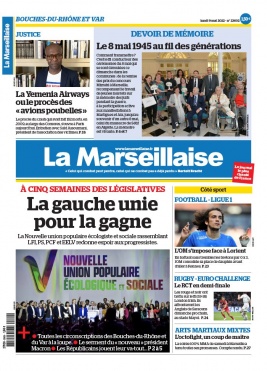 La Marseillaise N°23602 du 09 mai 2022 à télécharger sur iPad