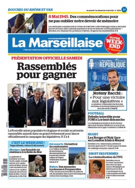 La Marseillaise N°23601 du 07 mai 2022 à télécharger sur iPad