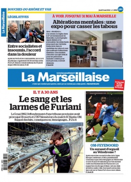 La Marseillaise N°23599 du 05 mai 2022 à télécharger sur iPad