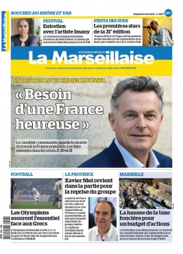La Marseillaise N°23577 du 08 avril 2022 à télécharger sur iPad