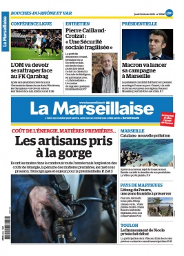 La Marseillaise N°23540 du 24 février 2022 à télécharger sur iPad