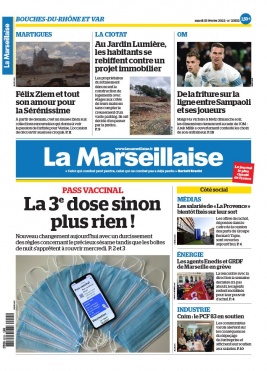 La Marseillaise N°23532 du 15 février 2022 à télécharger sur iPad
