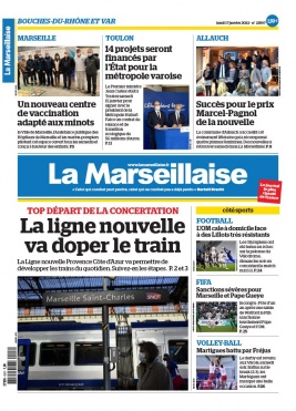 La Marseillaise N°23507 du 17 janvier 2022 à télécharger sur iPad