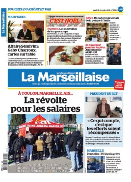 La Marseillaise N°23486 du 21 décembre 2021 à télécharger sur iPad