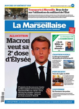 La Marseillaise N°23452 du 10 novembre 2021 à télécharger sur iPad