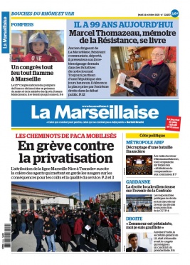 La Marseillaise N°23430 du 14 octobre 2021 à télécharger sur iPad