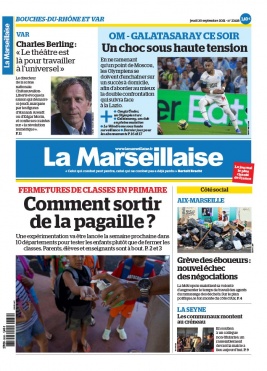 La Marseillaise N°23418 du 30 septembre 2021 à télécharger sur iPad