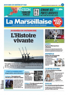 La Marseillaise N°23408 du 18 septembre 2021 à télécharger sur iPad