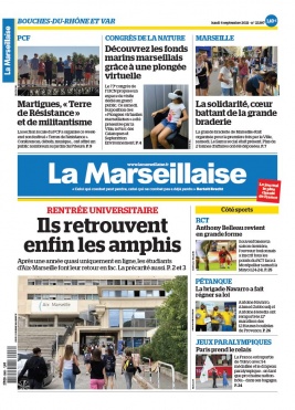 La Marseillaise N°23397 du 06 septembre 2021 à télécharger sur iPad