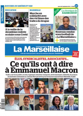 La Marseillaise N°23393 du 01 septembre 2021 à télécharger sur iPad