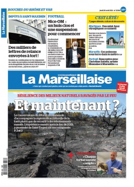 La Marseillaise N°23388 du 26 août 2021 à télécharger sur iPad