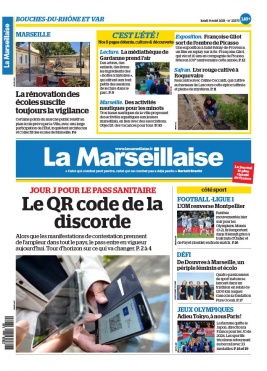 La Marseillaise N°23373 du 09 août 2021 à télécharger sur iPad