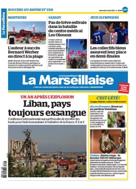La Marseillaise N°23369 du 04 août 2021 à télécharger sur iPad