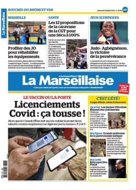 La Marseillaise N°23363 du 28 juillet 2021 à télécharger sur iPad