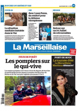 La Marseillaise N°23352 du 15 juillet 2021 à télécharger sur iPad