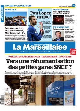 La Marseillaise N°23350 du 12 juillet 2021 à télécharger sur iPad