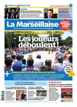 La Marseillaise N°23343 du 03 juillet 2021 à télécharger sur iPad