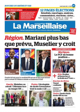 La Marseillaise N°23332 du 21 juin 2021 à télécharger sur iPad