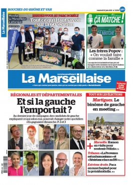 La Marseillaise N°23330 du 18 juin 2021 à télécharger sur iPad
