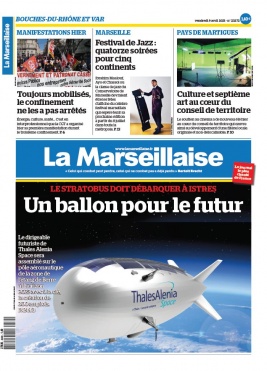 La Marseillaise N°23272 du 09 avril 2021 à télécharger sur iPad