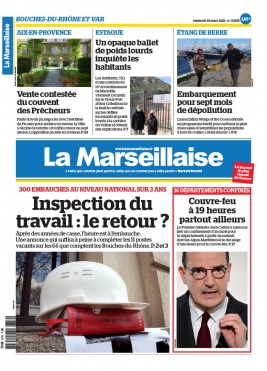 La Marseillaise N°23255 du 19 mars 2021 à télécharger sur iPad