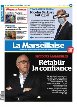 La Marseillaise N°23240 du 02 mars 2021 à télécharger sur iPad