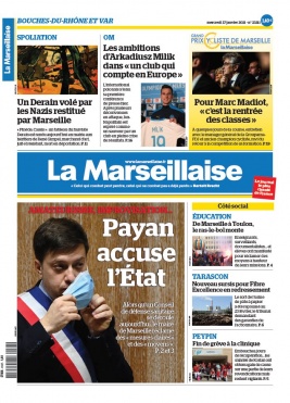 La Marseillaise N°23211 du 27 janvier 2021 à télécharger sur iPad