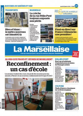 La Marseillaise N°23210 du 26 janvier 2021 à télécharger sur iPad