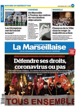La Marseillaise N°23203 du 18 janvier 2021 à télécharger sur iPad
