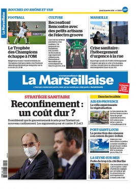 La Marseillaise N°23200 du 14 janvier 2021 à télécharger sur iPad