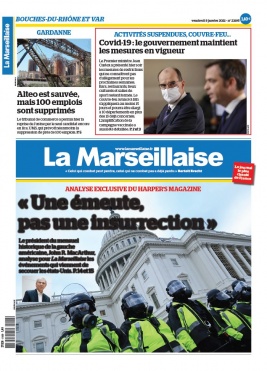La Marseillaise N°23195 du 08 janvier 2021 à télécharger sur iPad