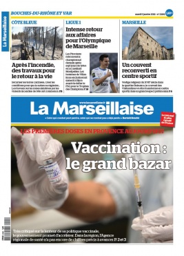 La Marseillaise N°23192 du 05 janvier 2021 à télécharger sur iPad