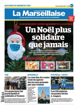 La Marseillaise N°23184 du 24 décembre 2020 à télécharger sur iPad