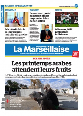 La Marseillaise N°23178 du 17 décembre 2020 à télécharger sur iPad