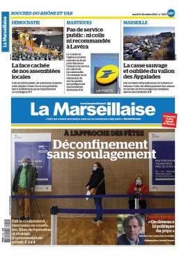 La Marseillaise N°23176 du 15 décembre 2020 à télécharger sur iPad