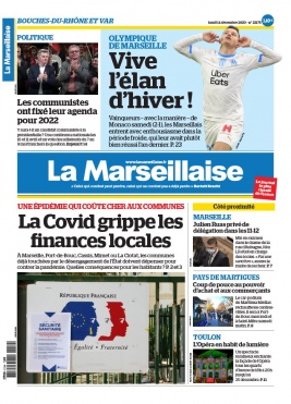 La Marseillaise N°23175 du 14 décembre 2020 à télécharger sur iPad