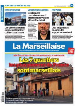 La Marseillaise N°23161 du 27 novembre 2020 à télécharger sur iPad