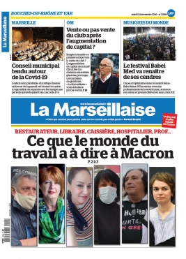 La Marseillaise N°23158 du 24 novembre 2020 à télécharger sur iPad