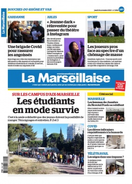 La Marseillaise N°23154 du 19 novembre 2020 à télécharger sur iPad