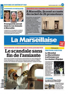 La Marseillaise N°23151 du 16 novembre 2020 à télécharger sur iPad