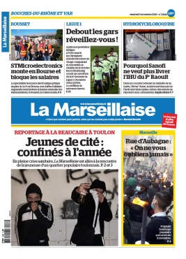 La Marseillaise N°23144 du 06 novembre 2020 à télécharger sur iPad