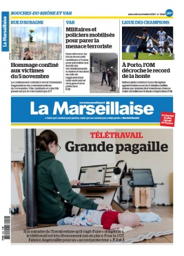 La Marseillaise N°23142 du 04 novembre 2020 à télécharger sur iPad