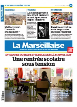 La Marseillaise N°23140 du 02 novembre 2020 à télécharger sur iPad