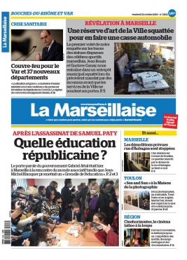 La Marseillaise N°23132 du 23 octobre 2020 à télécharger sur iPad