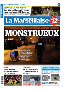 La Marseillaise N°23127 du 17 octobre 2020 à télécharger sur iPad