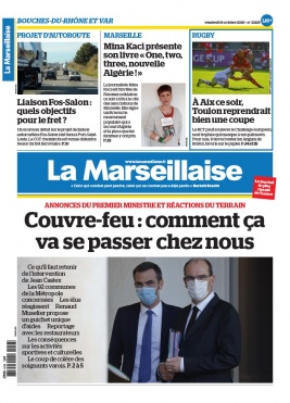 La Marseillaise N°23126 du 16 octobre 2020 à télécharger sur iPad